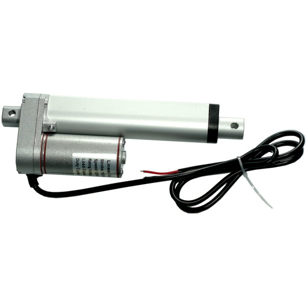 Heavy Duty Linear Actuator 4 Inch Stroke 12 Volt DC 225 Pound Max Lift