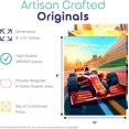 thumbnail image 2 of Mingd Edge Formula 1 Poster for Room F1 Wall Art F1 Racing Posters Car Posters for Men F1 Wall Decor Unframed, 2 of 6