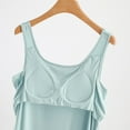 thumbnail image 4 of POIUYTR Womens Tank Tops with Built in Bra Summer Crew Neck Sleeveless Tops Basic Solid Color Loose Casual Trendy Tank Blouses 2024, 4 of 4