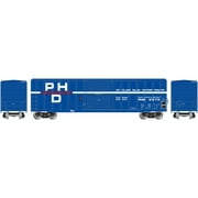 UPC 797534242777 product image for Athearn N Scale 50' FMC 5347 Box Car PH&D/St. Clair Blue Water Route #2075 | upcitemdb.com