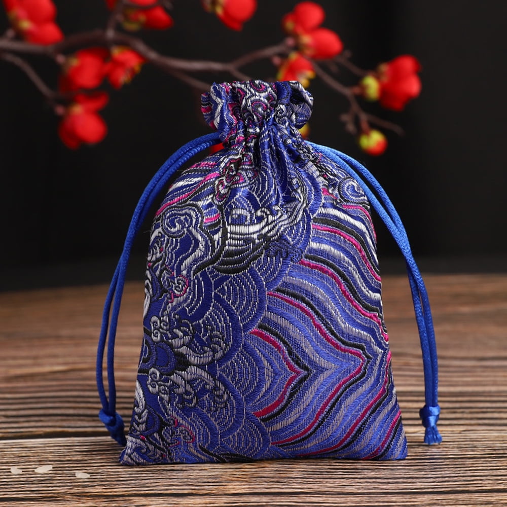 Small Jewelry Bags With Drawstrings And Drawstrings, Walnut Beads Storage  Bags, Brocade Pouches, Bracelet Bags, Jewelry Packaging Bags, Teacups, Tea  Sets, Storage Bags, Master Cups, Cup Bags, Jewelry Bags, Lucky Bags Small