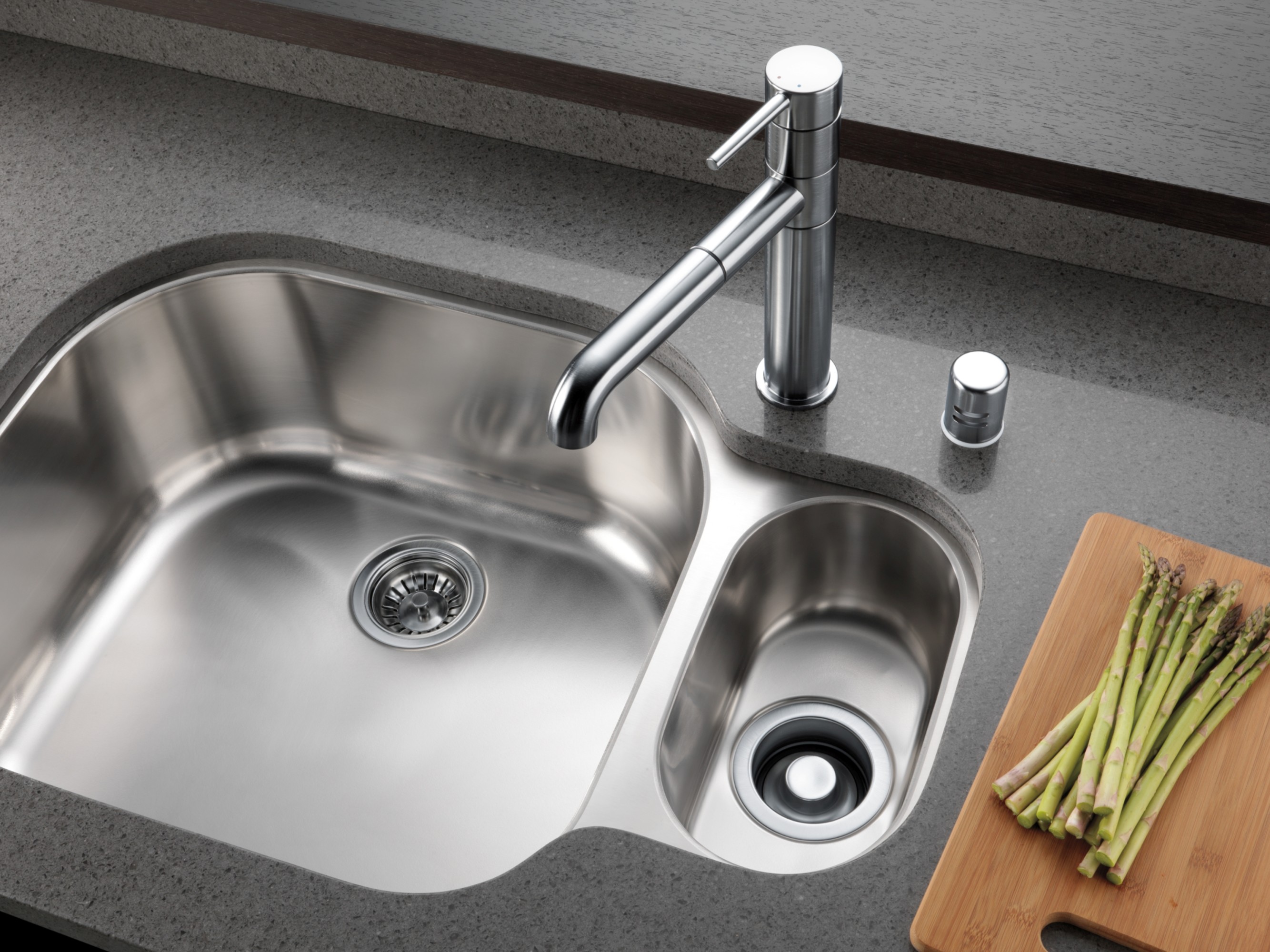 Delta 72010 Basket Strainer Flange For Standard Kitchen Sink Drain Openings - Chrome - image 5 of 7
