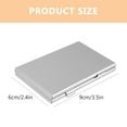 thumbnail image 3 of SHISUYAN Aluminum Alloy SIM Cards Case Mini SIM Cards Slots Storage Case Phone Card Holder, 3 of 8