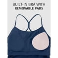 thumbnail image 3 of ANFERRY Maternity Tank Tops for Women Seamless Side Ruched Camisoles with Built in Bra Scoop Neck Y Back Pregnancy Basic Shirt, 3 of 10