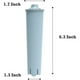 thumbnail image 2 of 6 Packs for Jura Clearyl Claris for Coffee Machines Blue Replacement Water Filter, 2 of 5
