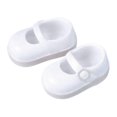 thumbnail image 5 of Almencla Doll Shoes Costume Accessories Dollhouse for Ob11 Action Figure Body 1/12 Dolls Dress up Silicone Miniature Shoes Tiny Shoes White, 5 of 8