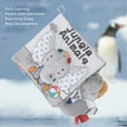 thumbnail image 3 of Toy§soft §baby §baby Soft §crinkle §crinkle Soft Book Baby  With Tails Soft Tear  Educational Exquisite Pattern Crinkle  For Toddlers, 3 of 8