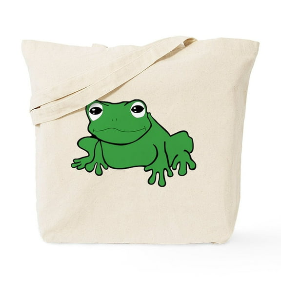 CafePress - Froggy Tote - Unisex Canvas Tote Bag, Beige, 1-Piece