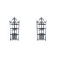thumbnail image 3 of Tholdsy Estante de vino triangular Juego de soporte de vino realista Suministro de casa de juego decorativo realista para bebés Niños pequeños Niñas Negro 2piezas Tholdsy CBP216844, 3 of 6