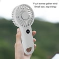 thumbnail image 3 of Portable Handheld Fan 100 Levels Stepless Speed Intelligent Digital Display USB Rechargeable, Delicate Wind Feeling for Long Lasting Battery Life, 3 of 7