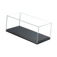 thumbnail image 4 of Yinanstore 1/87 Model Car Display Case Display Box Collectible Protection Tabletop Decor Vehicles Toy Cars Organizer with Black Base 120x58x45mm, 4 of 8