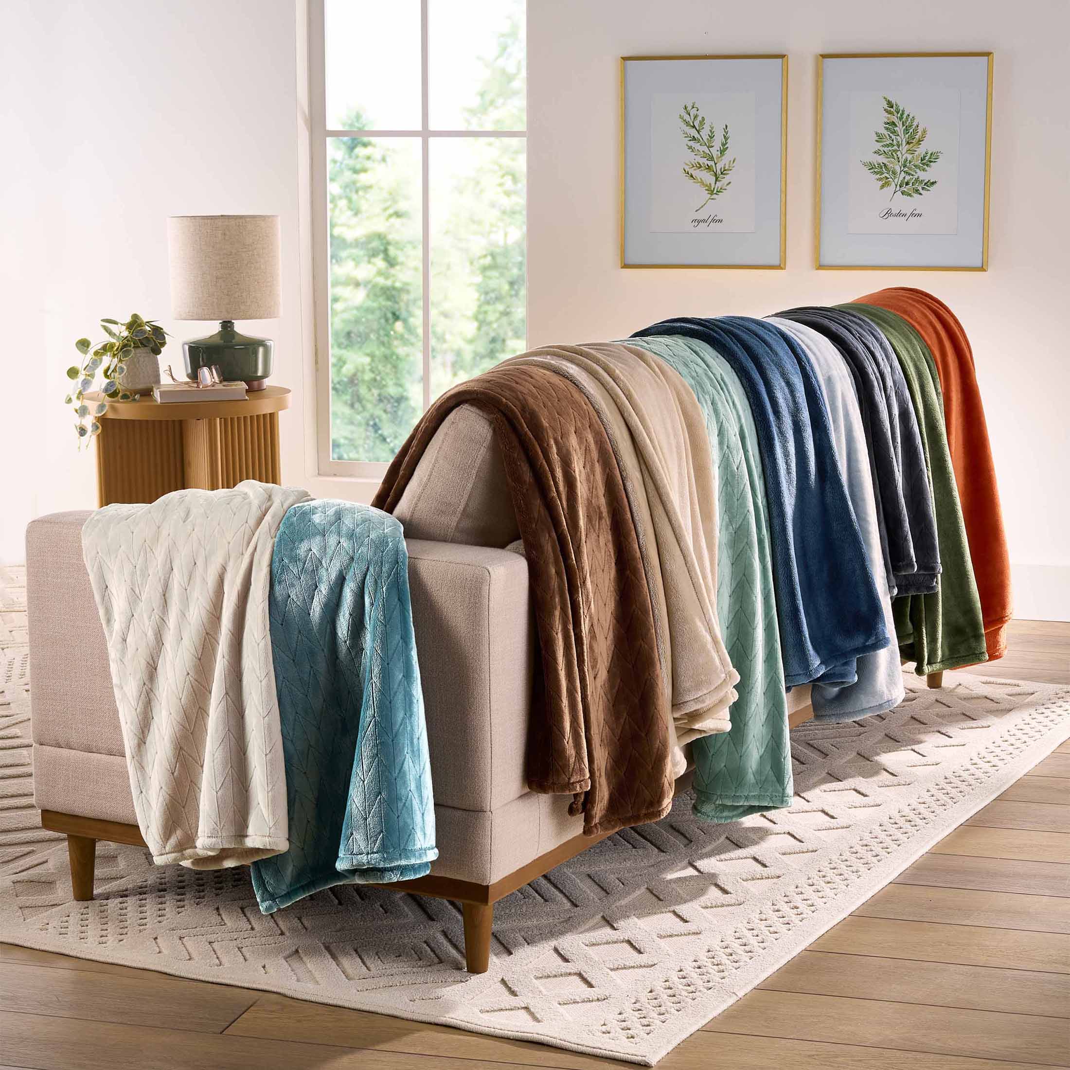 Better Homes & Gardens Velvet Plush Oversized Throw, Sea Turtle, 50x72" photo 6