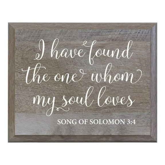 I Have Found The One Decorative Wedding Party signs (8x10)