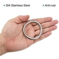 thumbnail image 4 of 50mmx61mm Dia 304 Stainless Steel O Ring Seamless Welded O-Ring for DIY 10 Pack, 4 of 5