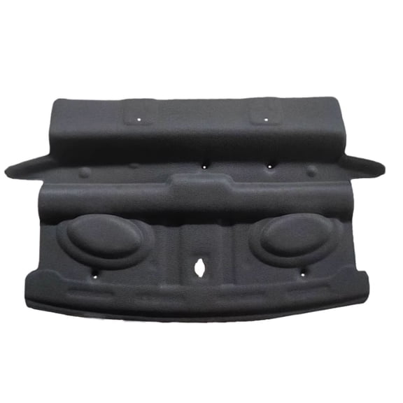 Trunk Soundproof Cotton Mat Cotton Sound Heat PET Pad Cover Foam For Toyota Corolla-2014-2018-black