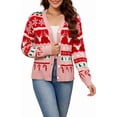 thumbnail image 1 of LUBOT Nouveaux Cardigans de Noël Laids pour Femmes, 1 of 7
