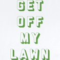 thumbnail image 2 of CafePress - Get Off My Lawn Baby Light Bodysuit - Baby Light Bodysuit, Size Newborn - 24 Months, 2 of 4