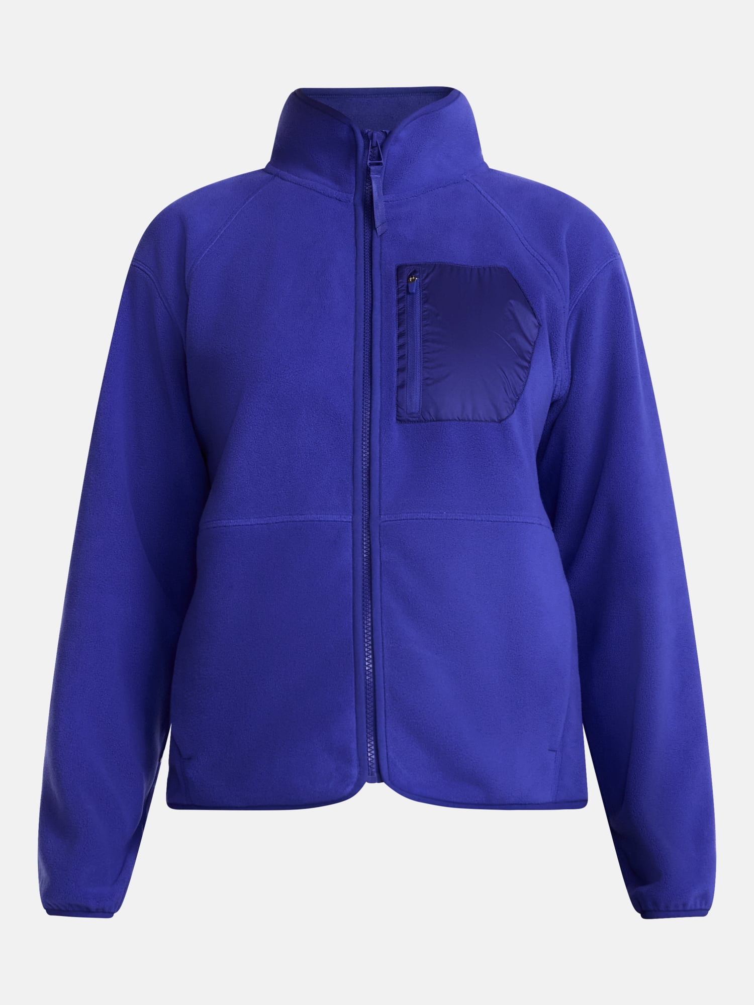 Ozark Trail Women's and Women's Plus Fleece Zip Up Jacket, Sizes XS-3X