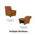 Better Homes & Gardens Vertical Channel Pushback Recliner Chair, Camel