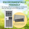 thumbnail image 3 of Whynter ARC-102CS 10,000 BTU 3-in-1 Portable Air Conditioner, Dehumidifier and Fan Bundle with 2 YR CPS Enhanced Protection Pack, 3 of 11