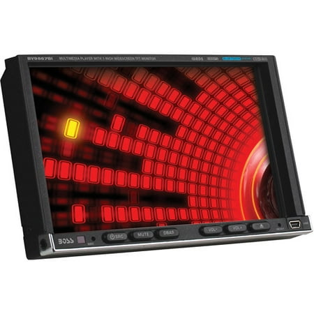 Boss BV9567BI 7" Double Din Car DVD Player Receiver USB/SD/iPod Controls