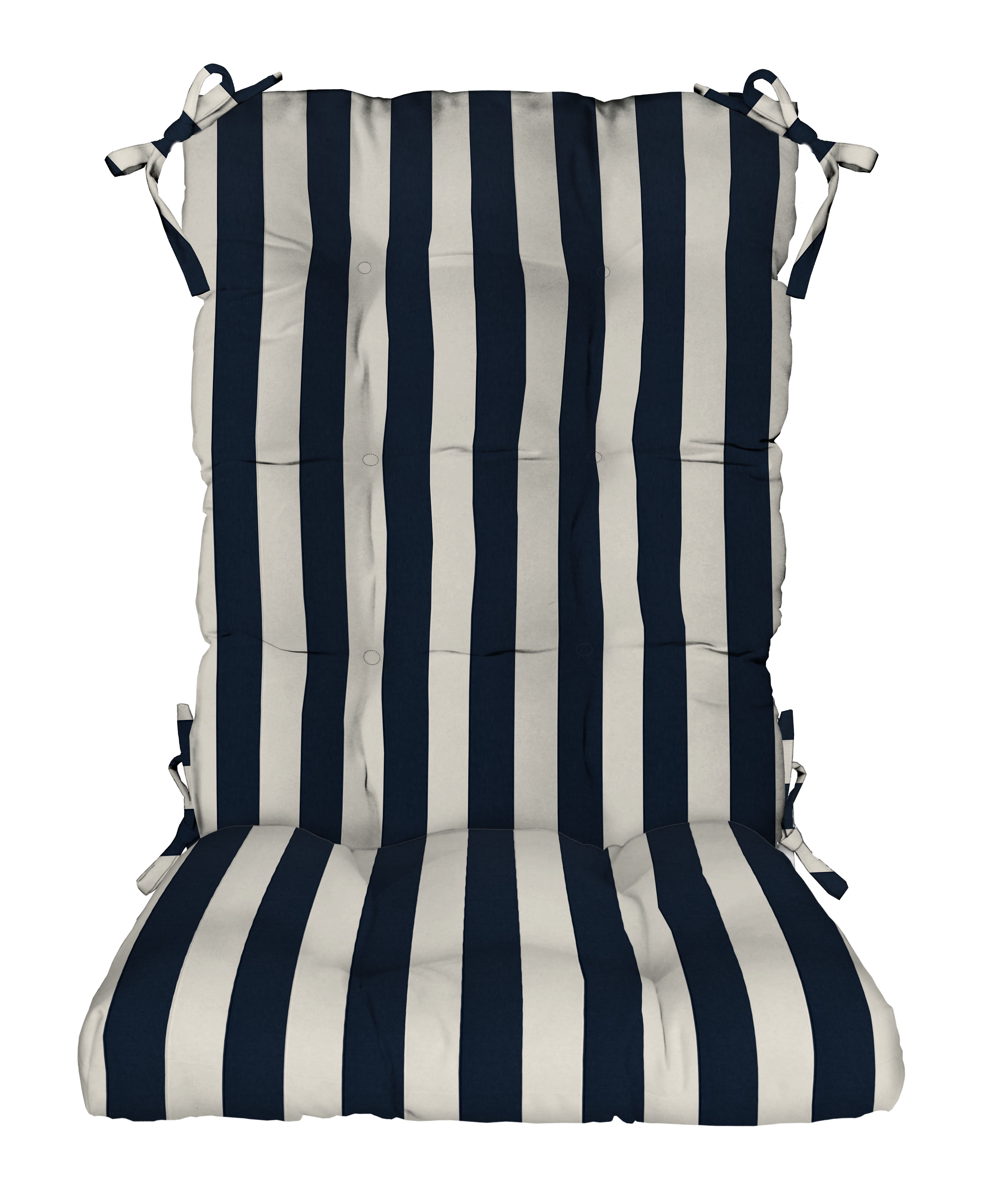 RSH Décor Indoor Outdoor Tufted Rocker Rocking Chair Pad Cushions