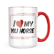 Neonblond I Love my Yili Horse Mug gift for Coffee Tea lovers