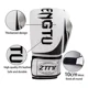thumbnail image 4 of Guantes De Box Para Kickboxing, Strap Velcro, 14 Oz Blanco, 4 of 8