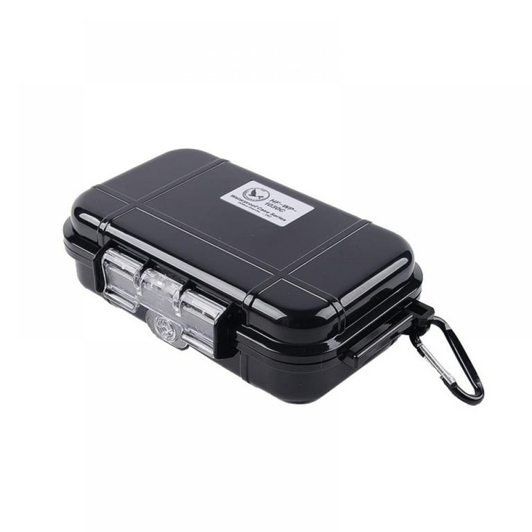 1pc EDC outdoor waterproof box (small) shockproof and pressure resistant  survival kit box, outdoor sealed storage box