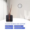 thumbnail image 4 of Mecanismo de Reloj de Pared de Eje de 4 Piezas Mecanismo con 4 Tipos de Manecillas de Madera de Nogal de 12 Pulgadas, Piezas de Repuesto de Reloj de Cuarzo, 4 of 5