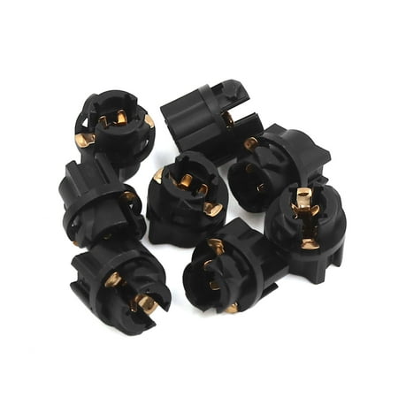 Cluster Twist - 8pcs T5 Socket Twist Lock for Instrument Panel Cluster Plug Dash Light Bulb