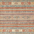 thumbnail image 1 of Ahgly Company Tapis d'Intérieur Carré Abstrait Rouille Rose, 7 Pieds Carré, 1 of 6