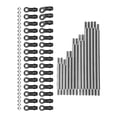 thumbnail image 3 of RC Tige de Liaison Ensemble, Conception de Structure Raisonnable RC Tige de Traction en Métal Tige de Liaison Tige de Traction pour TRX6 avec Boule d'Extrémité pour Voiture 1/10 RC, 3 of 8