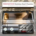 thumbnail image 5 of Alpha Joy Argentine Santa Maria Grill 666 SQ.IN. Cooking Area Charcoal & Wood BBQ Grill, 5 of 9
