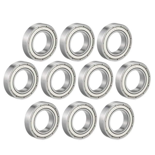 Unique Bargains Roulement à Billes à Gorge Profonde 10 Pcs 6903Z à Écran Simple, Roulements en Acier Chromé 17mm x 30mm x 7mm