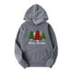 thumbnail image 1 of Sudadera con capucha para hombre, informal, con estampado navideño, de manga larga, tipo blusa, 1 of 5