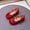 d-261Red89, variant on MEZZALL Child Girls Glitter Soft Sole Kids Shoes For Party And Play Lightweight Sandals Little Girls With Detail And Comfort Daily Fashion Leisure Princess Solid Color Toddler Footwear