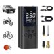 thumbnail image 2 of Bomba Infladora de Neumáticos para Coche Inalámbrica | Pantalla Digital, Compresor de Aire Portátil, Potencia 80W, Doble Cilindro, 7.4V, Carga USB, Iluminación, Medidor de Presión de Neumáticos | 3, 2 of 9
