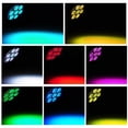 thumbnail image 4 of 2Pcs 7x10W Moving Head DJ Lights with RGBW 4 in 1 LEDs (7 Color Mixing) Compact Beam Spotlight Sound Activated DMX Controlled and Master Slave Functions for Stage Wedding Club Event Lighting, 4 of 8