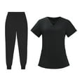 thumbnail image 1 of Nursing Keeper Set for Women, Work Suits, Soft Long Pants, Nurse Uniform, Scrub XXL, 1 of 7