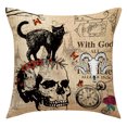thumbnail image 2 of Billuyoard Funda de almohada elegante de Halloween, transpirable y resistente a las arrugas para una comodidad duradera Decoración del hogar dos, 2 of 6