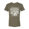 thumbnail image 2 of Wild Bobby, Greaser Outlaw Hot Rod Gambling Mechanic Pop Culture Mens Premium Tri Blend T-Shirt, Military Green, Large, 2 of 3