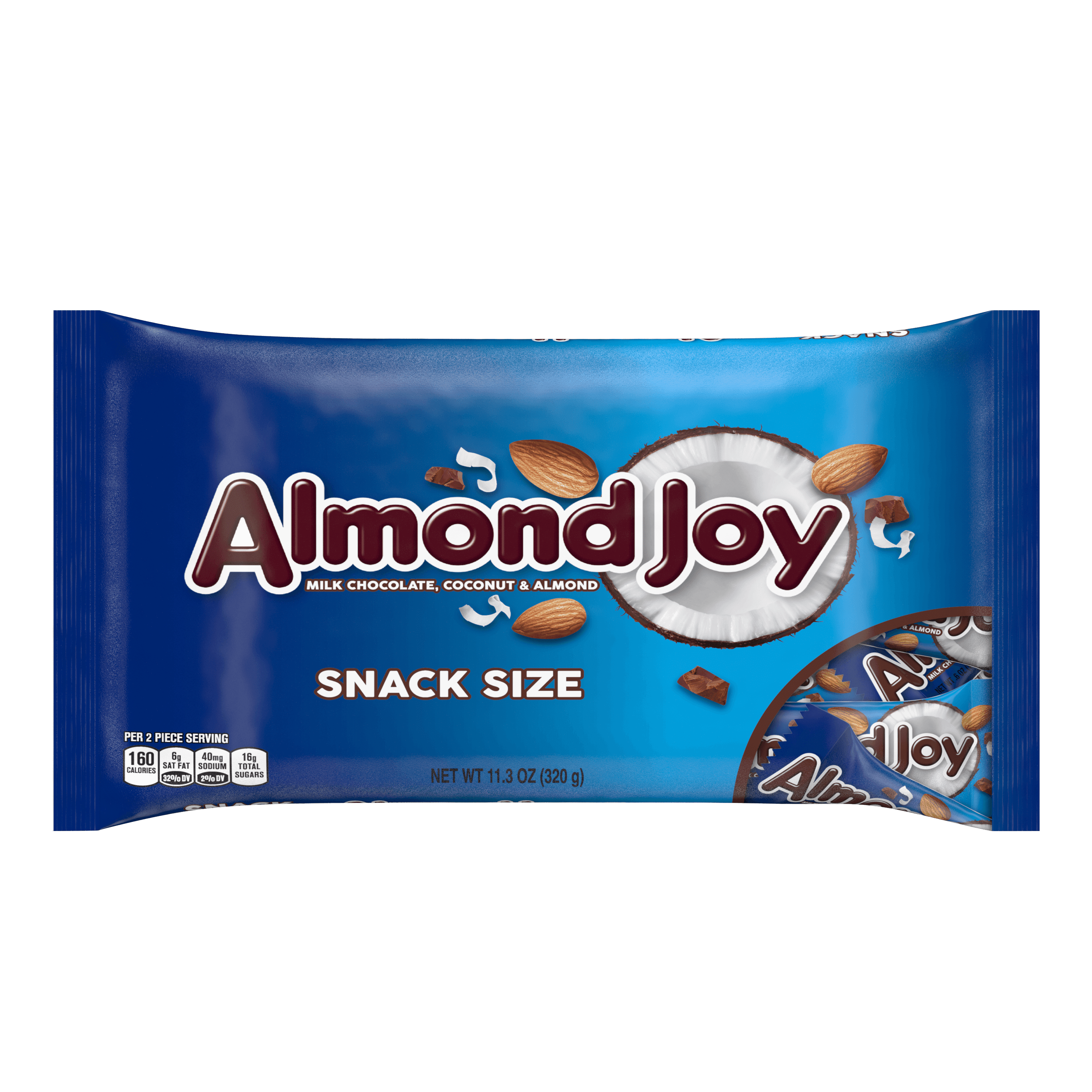 Almond Joy Coconut and Almond Chocolate Snack Size Candy Bars - 11.3oz