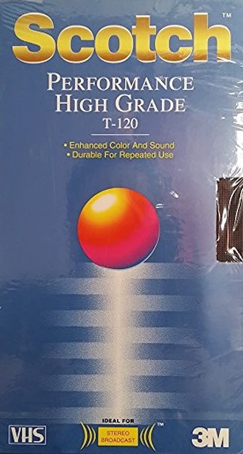 SCOTCH PERFORMANCE HIGH GRADE T120 Blank VHS Tape Walmart Canada