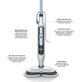 thumbnail image 3 of Shark Steam & Scrub Scrubbing Steam Mop, Corded, Steam Blaster, Rotating Scrubbing Pads, 99.9% Sanitization, S8200, 3 of 12