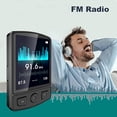 thumbnail image 4 of yeacher Compact Clip-On MP3/MP4 Player with 8GB Memory, Voice Recording, and Multi-Language Support, 1.77-Inch Display, Bluetooth V5.2, and Multiple Audio/Video Formats, 4 of 6