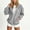 c01Gray, variant on Hduncf Zip Up Hoodies for Girls Y2K Casual Long Sleeve Hooded Sweatshirts with Pockets Jacket Fall Winter Clothes Blue 7-8Years
