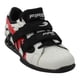 thumbnail image 1 of Par de Zapatillas FIRE SPORTS para El levantamiento de Pesas Blanco Con Rojo y Negro 32cm Zapatilla/Halterofilia/Negro-Rojo, 1 of 3