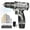Gray, variant on BIHOO Purple Cordless Drill 12V ,Electric Power Driver Kit,with Drills Bits Set,LED,2 Variable Speed for Home DIY