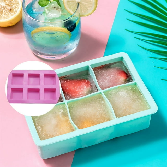 CNKOO Rectangle Cake Mold Muffin Brownie Pudding Jelly Silicone Mould Tray Home Bakery Baking Tool
